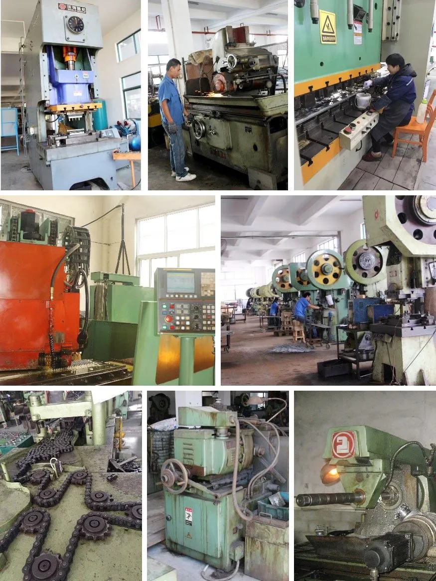 Heavy duty 40 roller chain production